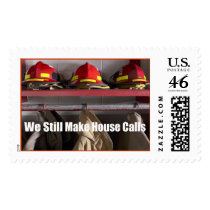 Firemen still make house calls postage