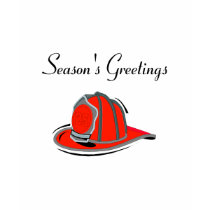 Firemens Seasons Greetings t-shirts