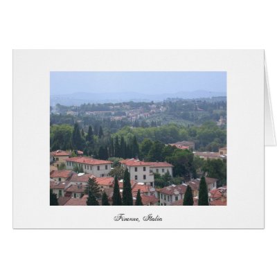 Firenze Italia Greeting Cards by fmartincic