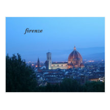 firenze postcard