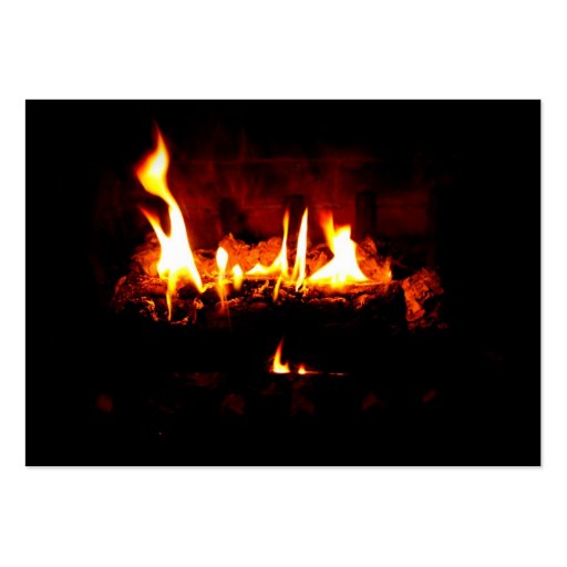 Fireplace Business Card (front side)