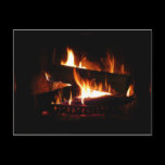 Fireplace Card Post Cards