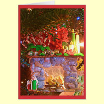 Fireplace Ornament cards