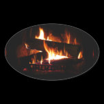 Fireplace Sticker