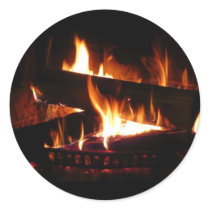 Fireplace Sticker by mlewallpapers Fireplace Sticker