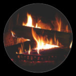 Fireplace Sticker