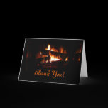 Fireplace Thank You Card