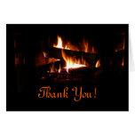 Fireplace Thank You Card