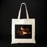 Fireplace Tote Bag