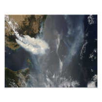 Fires and smoke in southeast Australia
