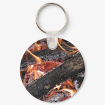 Fires Wood Flames Burning keychains
