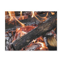 Fires Wood Flames Burning postcards by lifesphere Fires Wood Flames Burning postcards