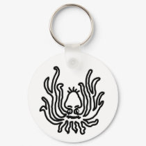 Firesquid (trans-squid) - Keychain by thesquidshop Firesquid (trans-squid) - Keychain