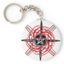 FireStar White-Key Chain