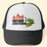 Firetiger Sportfishing Hat-horizontal logo