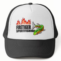 Firetiger Sportfishing Hat-horizontal logo