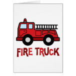 Firetruck Greeting Card