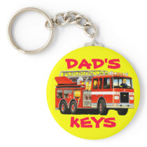 Firetruck Keychain