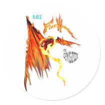 Firewing  T-Shirt Sticker