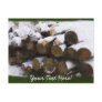 Firewood with Snow - Cust...