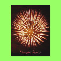 Fireworks1c postcard - customized