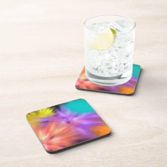 Fireworks #1 beverage coasters