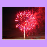 FIREWORKS 2 - postcard postcards