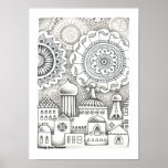 Fireworks City Poster