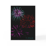 Fireworks Collage 3 - Greeting Card