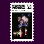 Fireworks Designer Postage Stamps