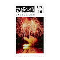 Fireworks Designer Postage Stamps