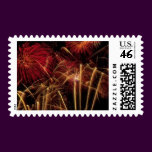Fireworks Designer Postage Stamps
