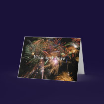 Fireworks Display cards
