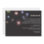 Fireworks Display Invitation
