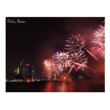 Fireworks display post cards