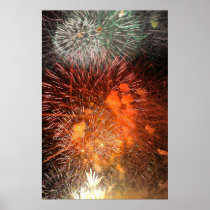 Fireworks Display Poster