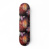 Fireworks Display Skateboard skateboard