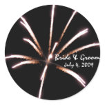 Fireworks Envelope Seals Stickers