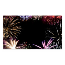 Fireworks Grand Finale Business Card