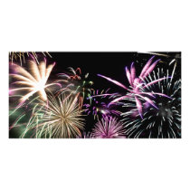 Fireworks Grand Finale Photo Card