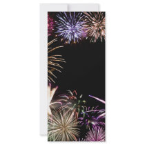 Fireworks Grand Finale Customized Rack Card