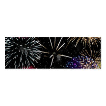 Fireworks Grande Finale Business Cards