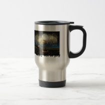 Fireworks, happy 4th of july mugs