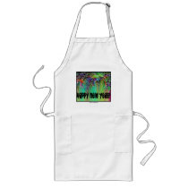 FIREWORKS ~ HAPPY NEW YEAR aprons