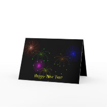 Fireworks Hapy New Year cards by MissMissyLue Fireworks Hapy New Year cards