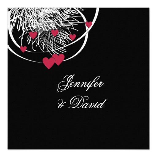 Fireworks & Hearts Tree Engagement Announcement