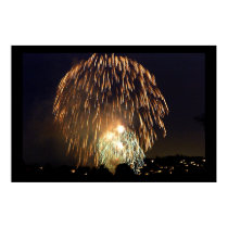 Fireworks in Seattle posters