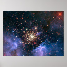 Fireworks in Space Posters