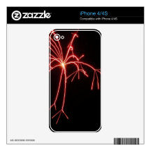 Fireworks iPhone 4 Skin