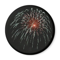 Fireworks Refrigerator Magnet